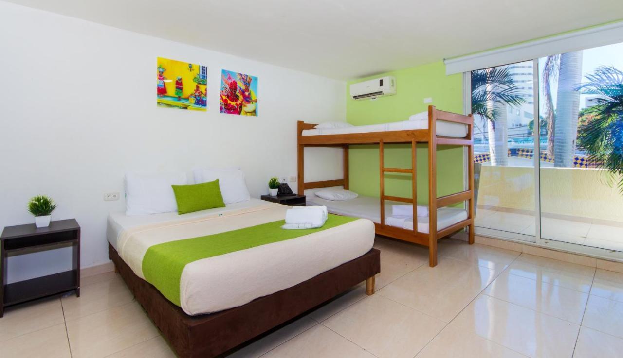 Hotel Avexi Suites By Geh Suites Cartagena Eksteriør billede